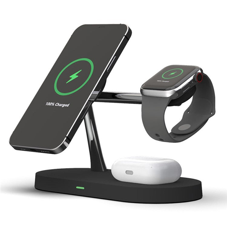 T268 5 in 1 Magnetic Wireless Charger for iPhone / Apple Watch / AirPods Charging Statio