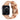 KALEBOL Silicone Strap for Apple Watch Series 10 42mm / 9 8 7 41mm / SE (2023) SE (2022) SE 6 5 4 40mm / 3 2 1 38mm Checkerboard Watch Band  Light Brown