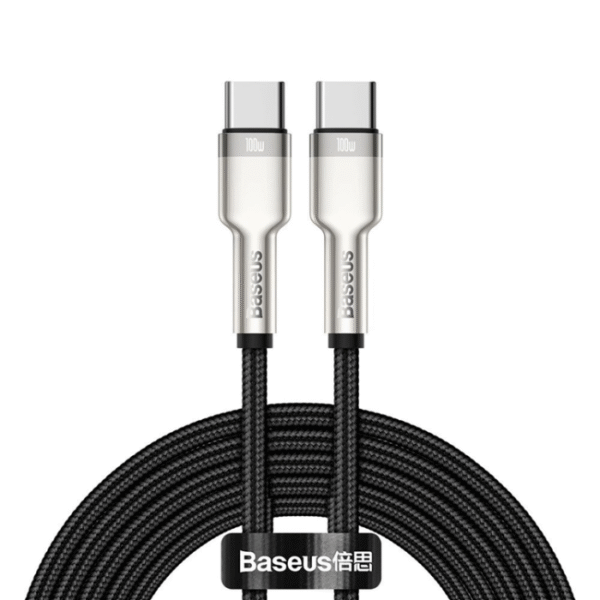 Baseus USB-C till USB-C kabel Cafule Series Metal 100W 5A 2m