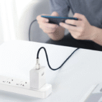 Baseus USB-C till USB-C kabel Cafule Series Metal 100W 5A 2m - Image 12