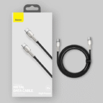 Baseus USB-C till USB-C kabel Cafule Series Metal 100W 5A 2m - Image 2