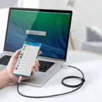 Baseus USB-C till USB-C kabel Cafule Series Metal 100W 5A 2m - Image 10