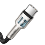 Baseus USB-C till USB-C kabel Cafule Series Metal 100W 5A 2m - Image 5