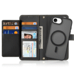 Dux Ducis iPhone 16e Plånboksfodral Lawa Läder - Svart - Image 6