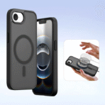 Dux Ducis iPhone 16e Plånboksfodral Lawa Läder - Svart - Image 10