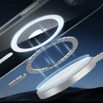 ESR iPhone 16e Mobilskal Magsafe Classic Hybrid Halolock - Clear - Image 4