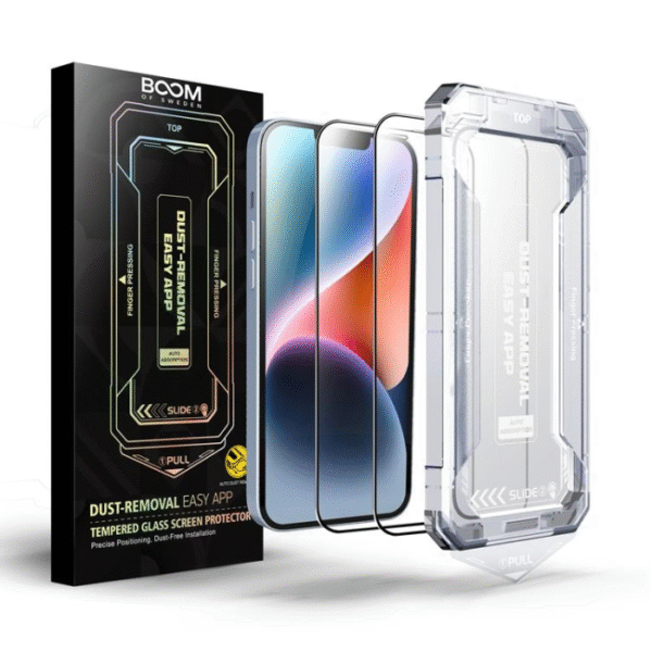 LIVSTIDSGARANTI - BOOM iPhone 16e Härdat Glas Skärmskydd - 2 Pack