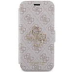 Guess iPhone 15 Pro Max Plånboksfodral Metall Logo - Rosa - Image 2