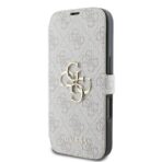 Guess iPhone 16 Pro Max Plånboksfodral 4G Metal Logo - Rosa - Image 6