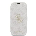Guess iPhone 16 Pro Max Plånboksfodral 4G Metal Logo - Rosa - Image 2