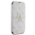 Guess iPhone 16 Pro Max Plånboksfodral 4G Metal Logo - Rosa - Image 7