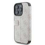 Guess iPhone 16 Pro Max Plånboksfodral 4G Metal Logo - Rosa - Image 4