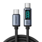 Priset är nedsatt med-37% Joyroom USB-C till USB-C kabel 100W med LED display 1.2m