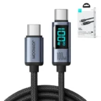 Priset är nedsatt med-37% Joyroom USB-C till USB-C kabel 100W med LED display 1.2m - Image 10