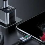 Priset är nedsatt med-37% Joyroom USB-C till USB-C kabel 100W med LED display 1.2m - Image 4