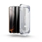 LIVSTIDSGARANTI - BOOM iPhone 16 Pro Max Privacy Härdat Glas Skärmskydd 2st - Image 7
