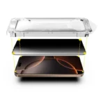 LIVSTIDSGARANTI - BOOM iPhone 16 Pro Max Privacy Härdat Glas Skärmskydd 2st - Image 6