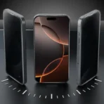 LIVSTIDSGARANTI - BOOM iPhone 16 Pro Max Privacy Härdat Glas Skärmskydd 2st - Image 2