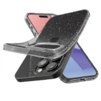 Spigen iPhone 15 Pro Max Mobilskal Liquid Crystal - Glitter Clear - Image 5