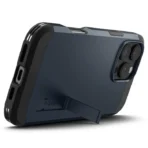 Spigen iPhone 16 Pro Max Mobilskal MagSafe Tough Armor - Metal Slate - Image 7
